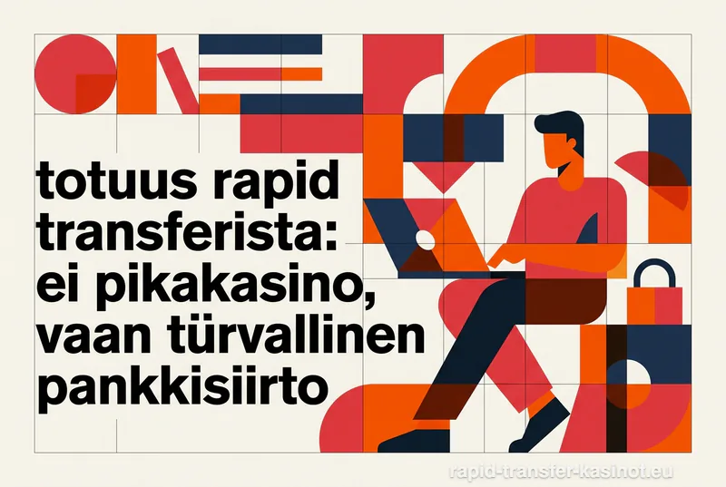 Totuus Rapid Transferista: Ei pikakasino, vaan turvallinen pankkisiirto
